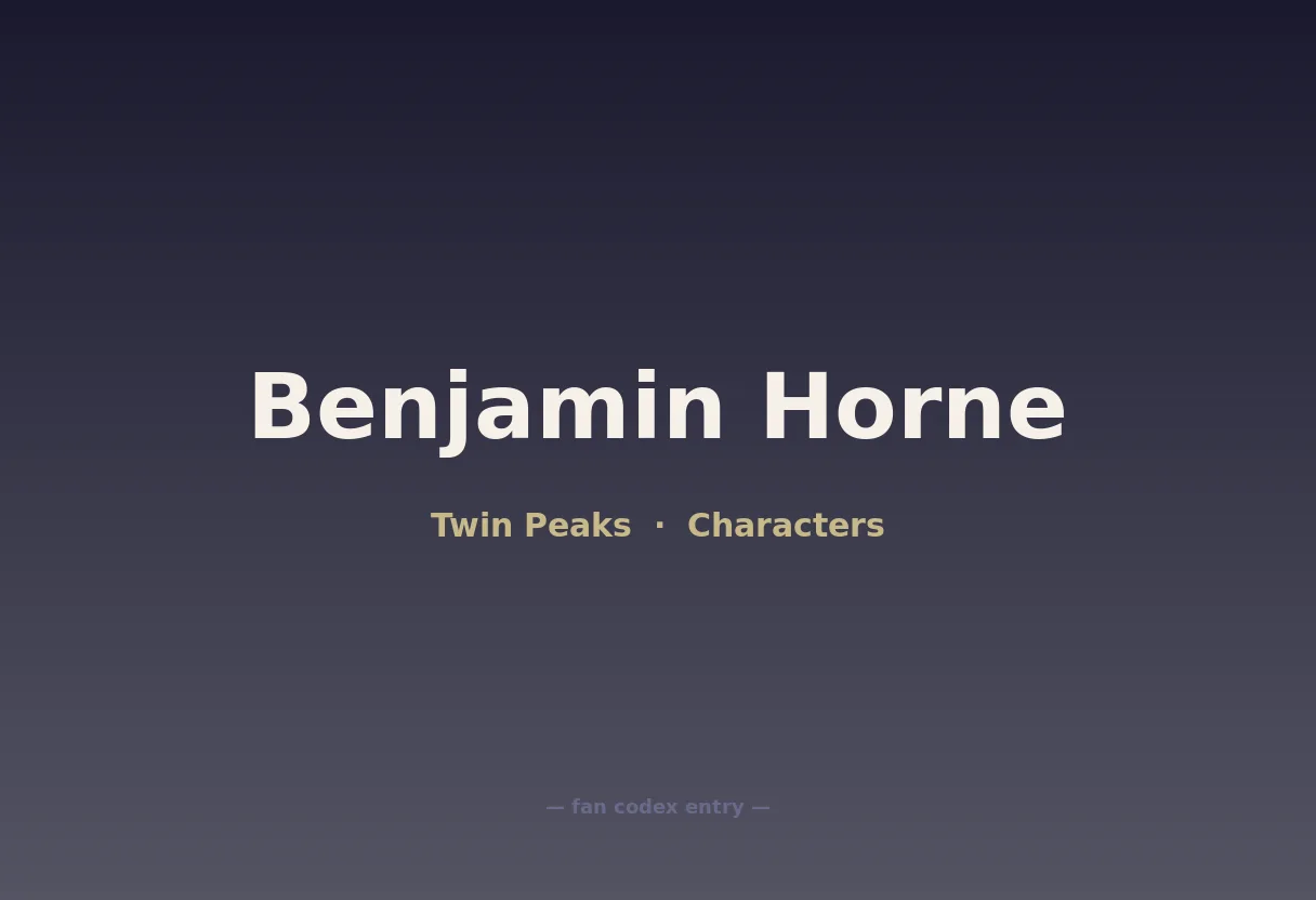 Benjamin Horne