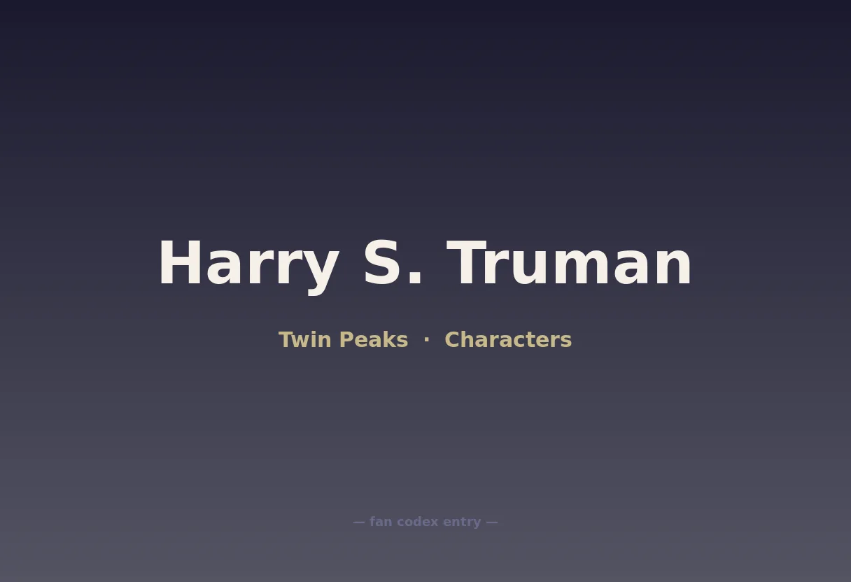 Harry S. Truman
