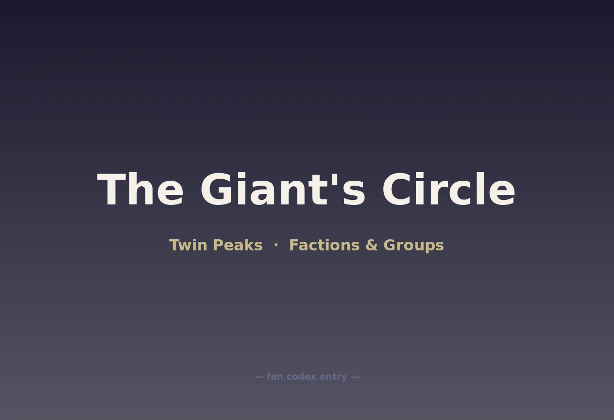 The Giant's Circle