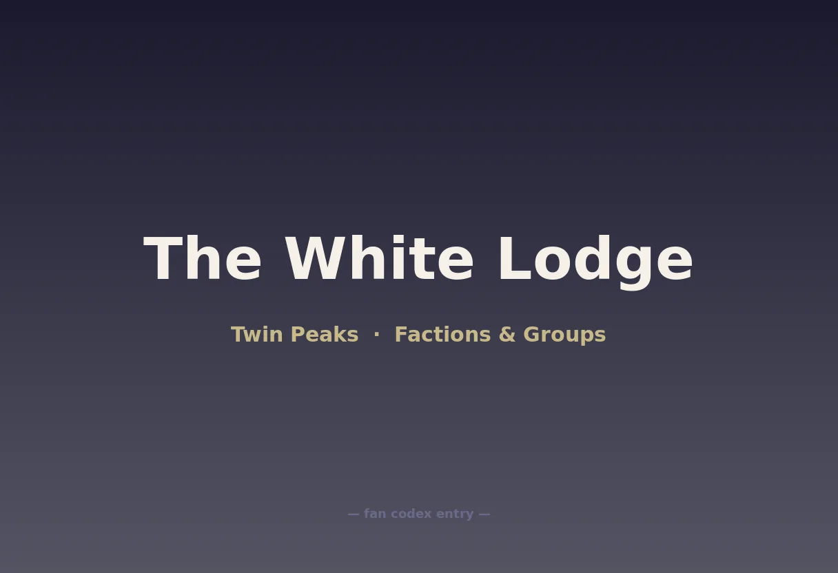 The White Lodge