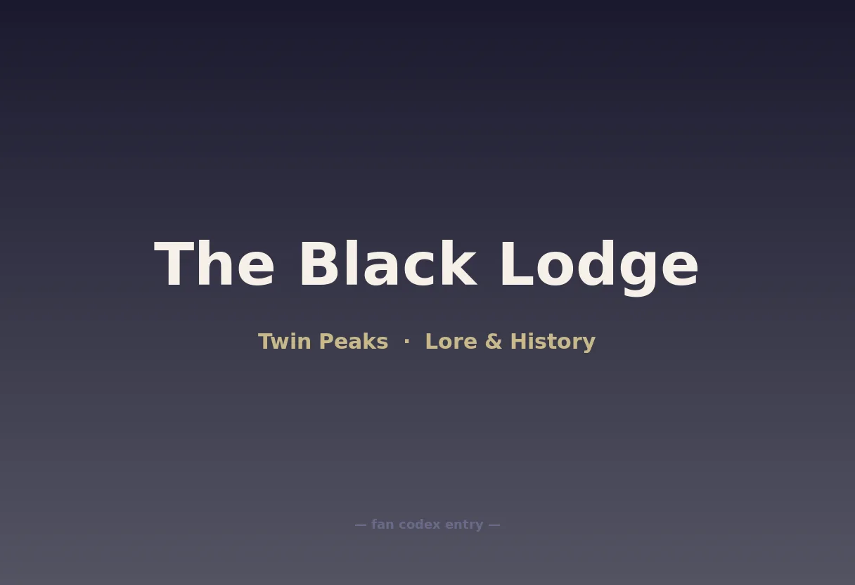 The Black Lodge