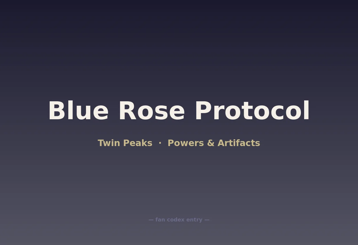 Blue Rose Protocol