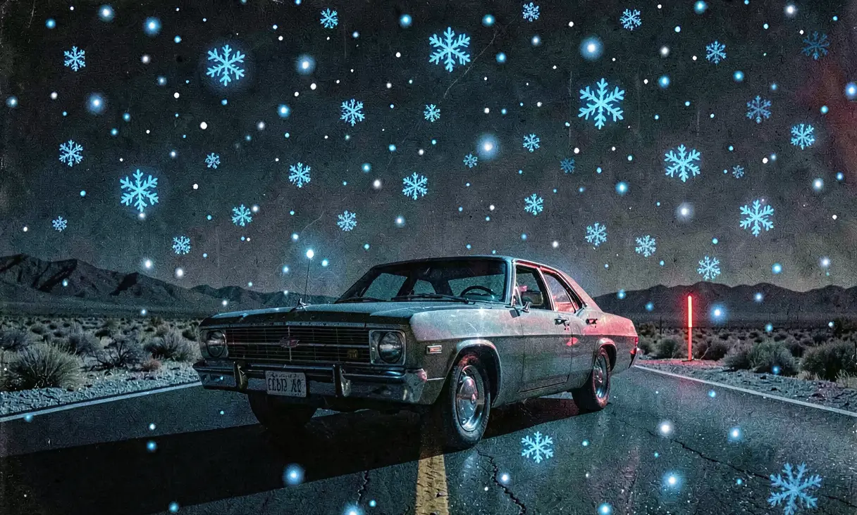 Blue Snow